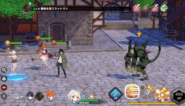 アウタープレーンの戦闘
